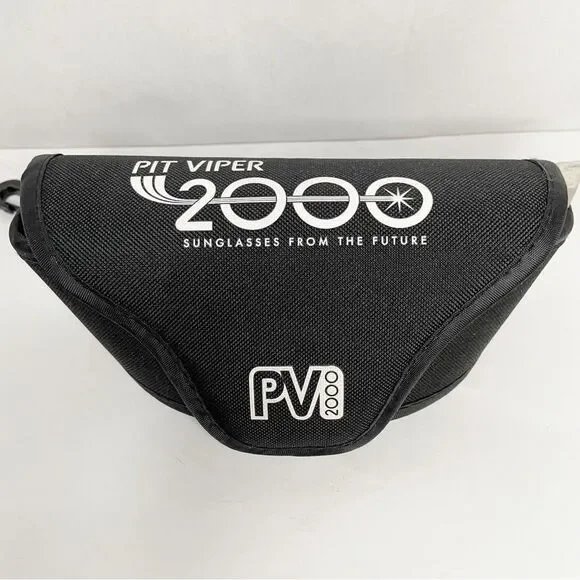 Pit Viper 2000 The Montucky Coldsnacks turquoise sunglasses with case/box. NWT - Picture 8 of 9